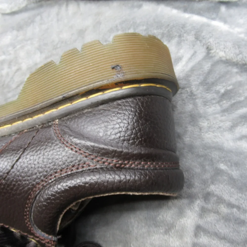 Dr. Martens Oxford Shoes Mens 11 M Brown Ashfeld Leather Lace Up‎ Chunky Classic